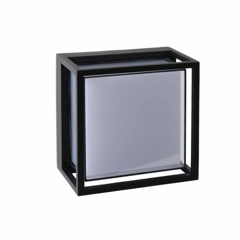 Applique murale d'extérieur Lucide SINGA LED Noir, 1 lumière