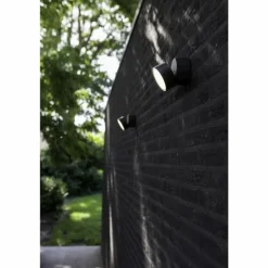 Applique murale d'extérieur Lutec Trumpet LED Anthracite, 1 lumière