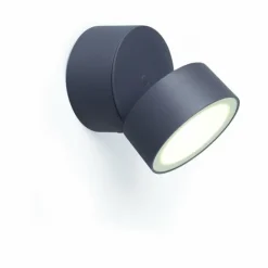 Applique murale d'extérieur Lutec Trumpet LED Anthracite, 1 lumière