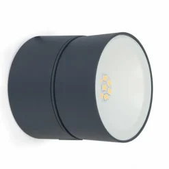 Applique murale d'extérieur Lutec Trumpet LED Anthracite, 1 lumière