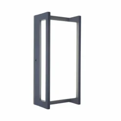 Applique murale d'extérieur Lutec Qubo LED Anthracite, 1 lumière