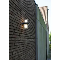 Applique murale d'extérieur Lutec Mito LED Anthracite, 1 lumière