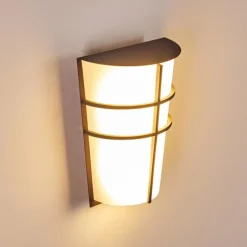 Applique murale d'extérieur Lamarche LED Anthracite, 2 lumières