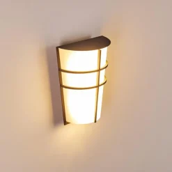 Applique murale d'extérieur Lamarche LED Anthracite, 2 lumières