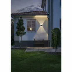 Applique murale d'extérieur Konstsmide Chieri LED Noir, 6 lumières