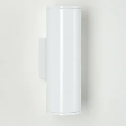 Applique murale d'extérieur Brachy LED Blanc, 2 lumières