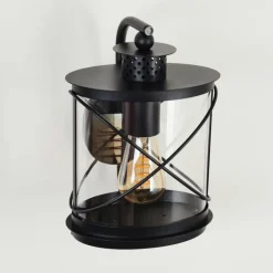 Applique murale d'extérieur Chamesol Noir, 1 lumière