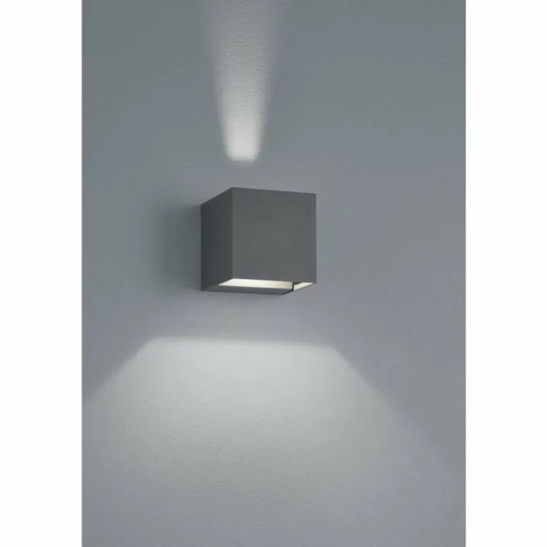 Applique murale d'extérieur Trio ADAJA LED Anthracite, 2 lumières