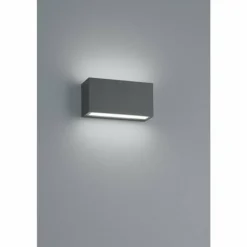 Applique murale d'extérieur Trio TRENT LED Anthracite, 1 lumière