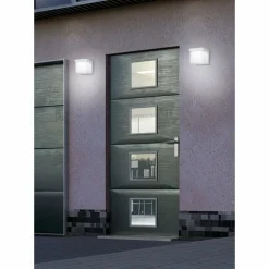 Applique murale d'extérieur Trio YANGTZE LED Blanc, 1 lumière