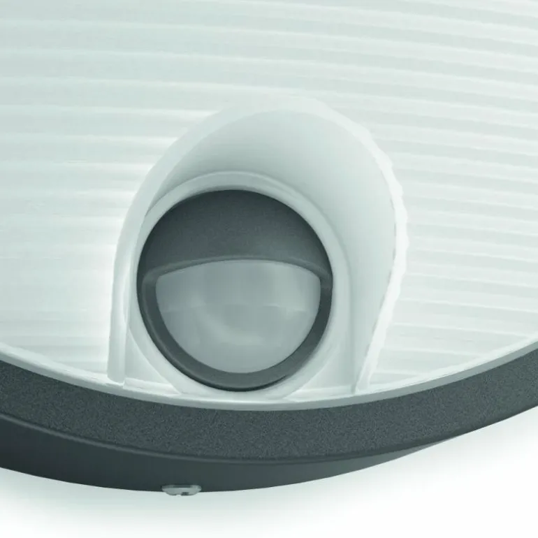 Applique murale d'extérieur Philips Capricorn LED Anthracite, 1 lumière, Détecteur de mouvement