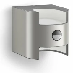Applique murale d'extérieur Philips Grass LED Acier inoxydable, 2 lumières, Détecteur de mouvement