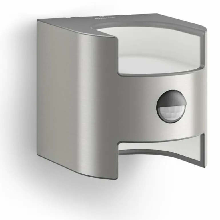 Applique murale d'extérieur Philips Grass LED Acier inoxydable, 2 lumières, Détecteur de mouvement