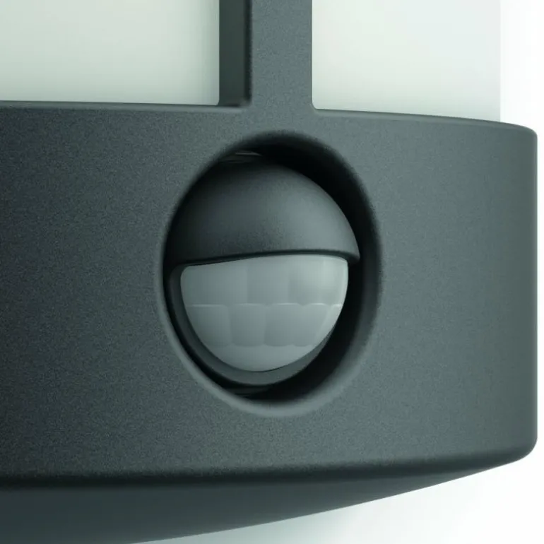 Applique murale d'extérieur Philips Stock LED Anthracite, 1 lumière, Détecteur de mouvement