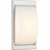 Applique murale d'extérieur LCD Emden Acier inoxydable, 1 lumière