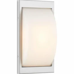 Applique murale d'extérieur LCD Emden LED Acier inoxydable, 1 lumière