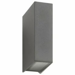 Applique murale d'extérieur LCD Lingen LED, 2 lumières