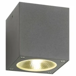 Applique murale d'extérieur LCD Brilon LED Gris, 1 lumière