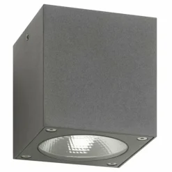 Applique murale d'extérieur LCD Brilon LED Gris, 1 lumière