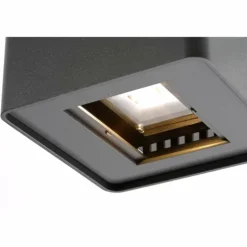 Applique murale d'extérieur LCD Siegen Gris, 2 lumières