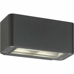 Applique murale d'extérieur LCD Eschwege LED Gris, 4 lumières
