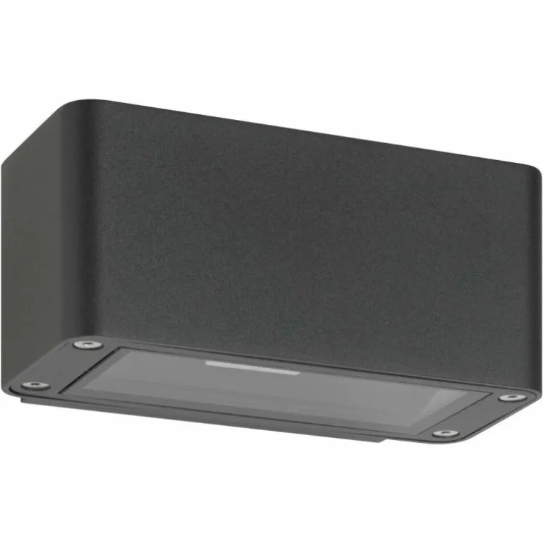 Applique murale d'extérieur LCD Eschwege LED Gris, 4 lumières