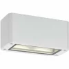 Applique murale d'extérieur LCD Eschwege LED Blanc, 4 lumières
