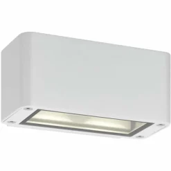 Applique murale d'extérieur LCD Eschwege LED Blanc, 4 lumières