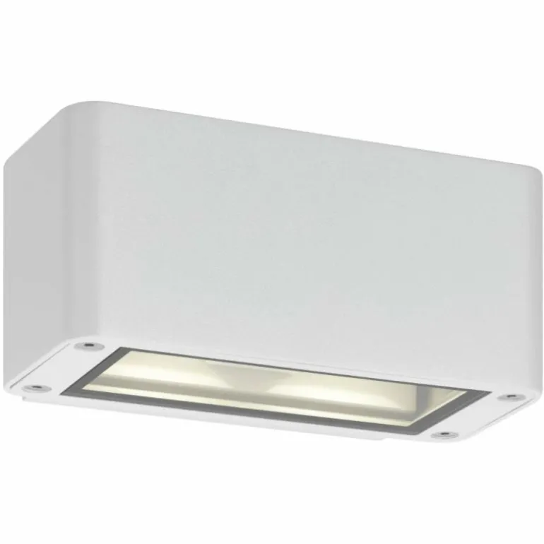 Applique murale d'extérieur LCD Eschwege LED Blanc, 4 lumières