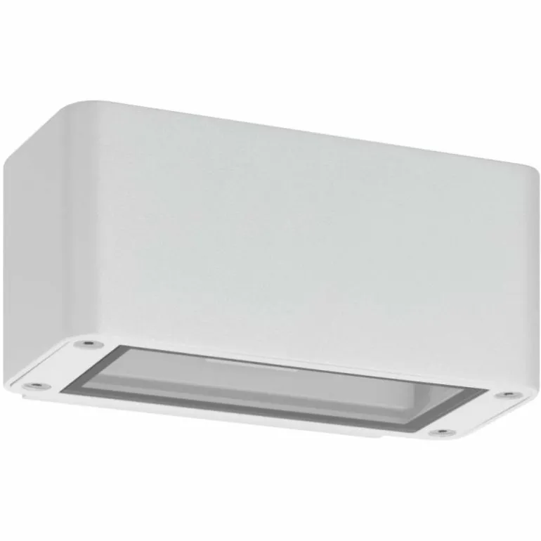 Applique murale d'extérieur LCD Eschwege LED Blanc, 4 lumières
