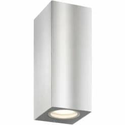 Applique murale d'extérieur LCD Suhl Acier inoxydable, 2 lumières
