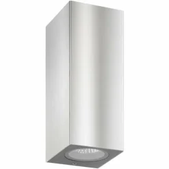 Applique murale d'extérieur LCD Suhl Acier inoxydable, 2 lumières
