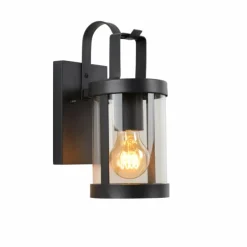 Applique murale d'extérieur Lucide LINDELO Noir