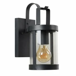 Applique murale d'extérieur Lucide LINDELO Noir