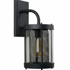 Applique murale d'extérieur Lucide MAKKUM Noir, 1 lumière