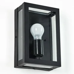 Applique murale d'extérieur Caudry Noir, 1 lumière