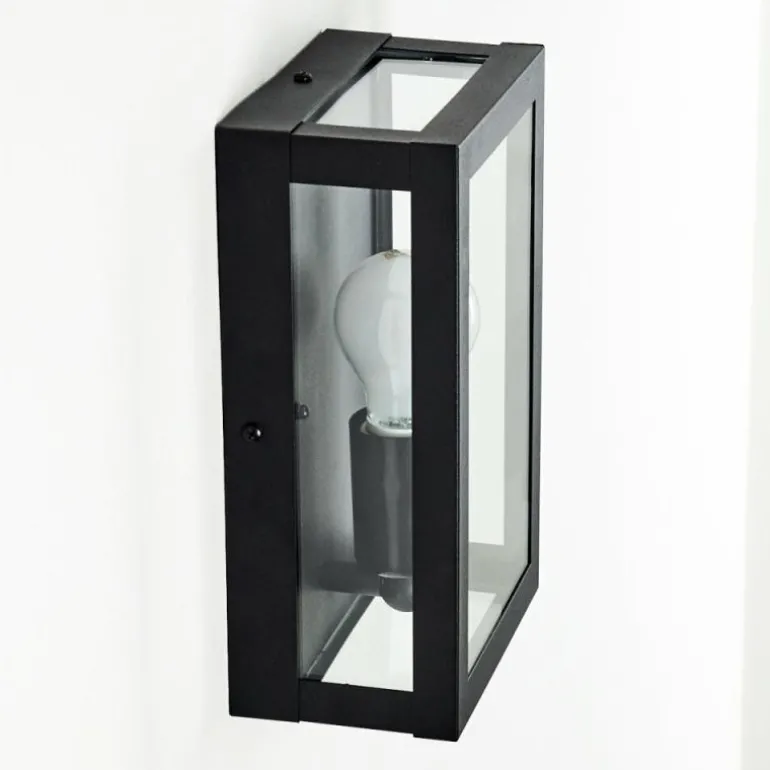 Applique murale d'extérieur Caudry Noir, 1 lumière