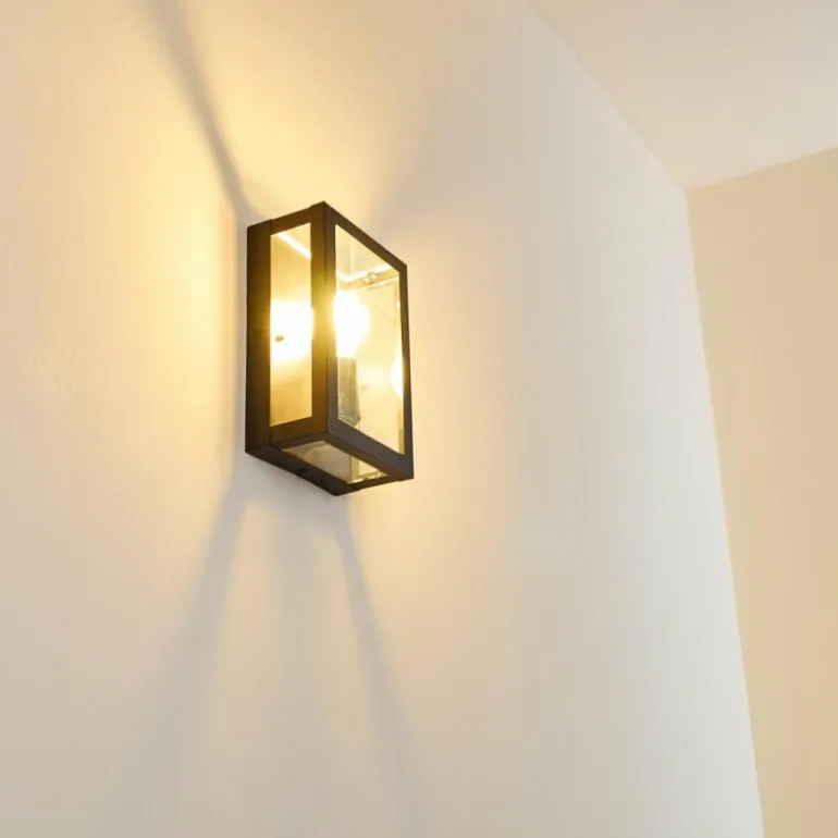 Applique murale d'extérieur Caudry Noir, 1 lumière