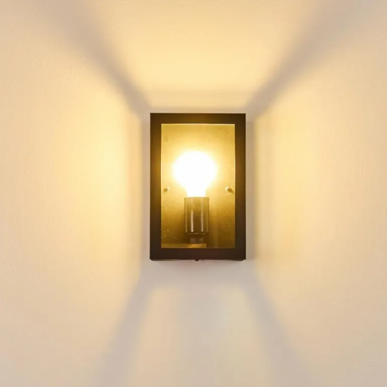 Applique murale d'extérieur Caudry Noir, 1 lumière