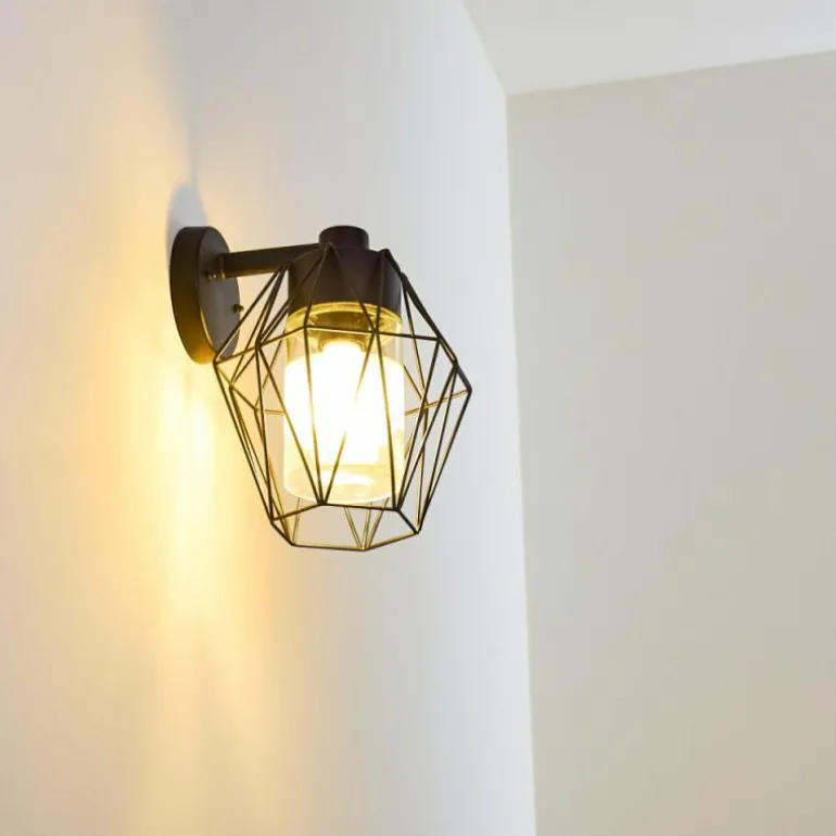 Applique murale d'extérieur Tartas Noir, 1 lumière