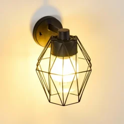 Applique murale d'extérieur Tartas Noir, 1 lumière