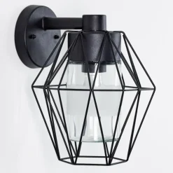 Applique murale d'extérieur Tartas Noir, 1 lumière