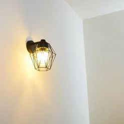 Applique murale d'extérieur Tartas Noir, 1 lumière