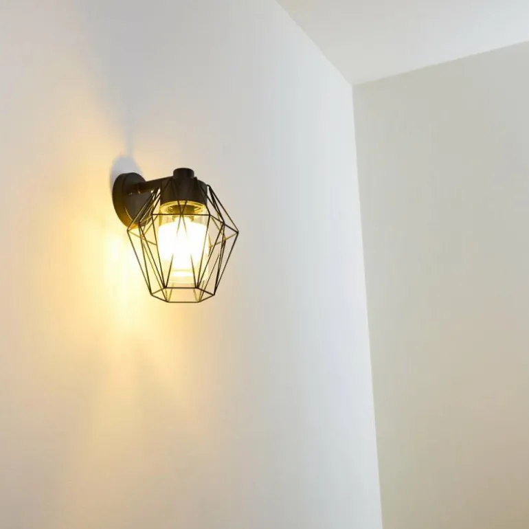 Applique murale d'extérieur Tartas Noir, 1 lumière