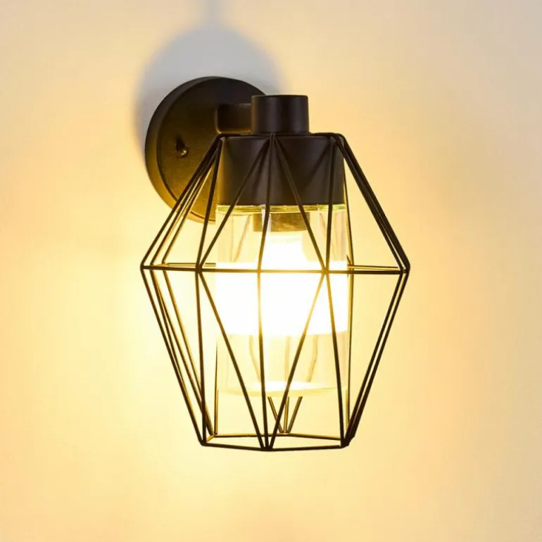 Applique murale d'extérieur Tartas Noir, 1 lumière