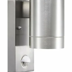 Applique murale d'extérieur Nordlux TIN Aluminium, 1 lumière, Détecteur de mouvement