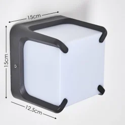 Applique murale d'extérieur Armor LED Anthracite, 1 lumière