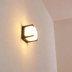 Applique murale d'extérieur Armor LED Anthracite, 1 lumière