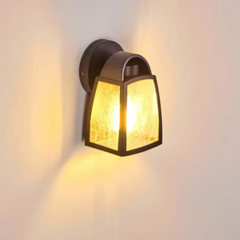 Applique murale d'extérieur Trosa Noir, 1 lumière