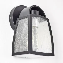 Applique murale d'extérieur Trosa Noir, 1 lumière